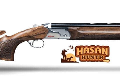 Huğlu HT 14 beyaz Ayarlı Kundak Trap Atış Tüfeği