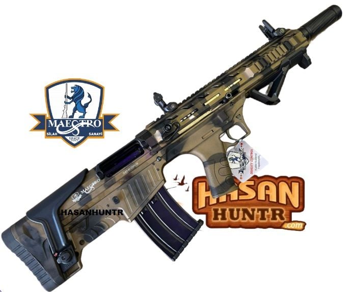 MAESTRO ARMS BULLBUP KAMUFLAJ  METAL 12 CALİBRE