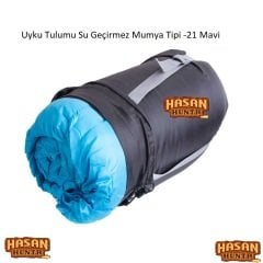 Uyku Tulumu Su Geçirmez Mumya Tipi -21 Mavi