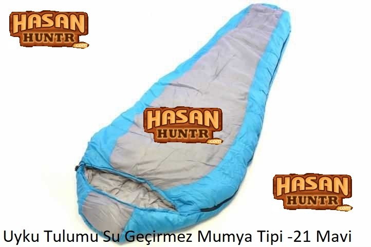 Uyku Tulumu Su Geçirmez Mumya Tipi -21 Mavi