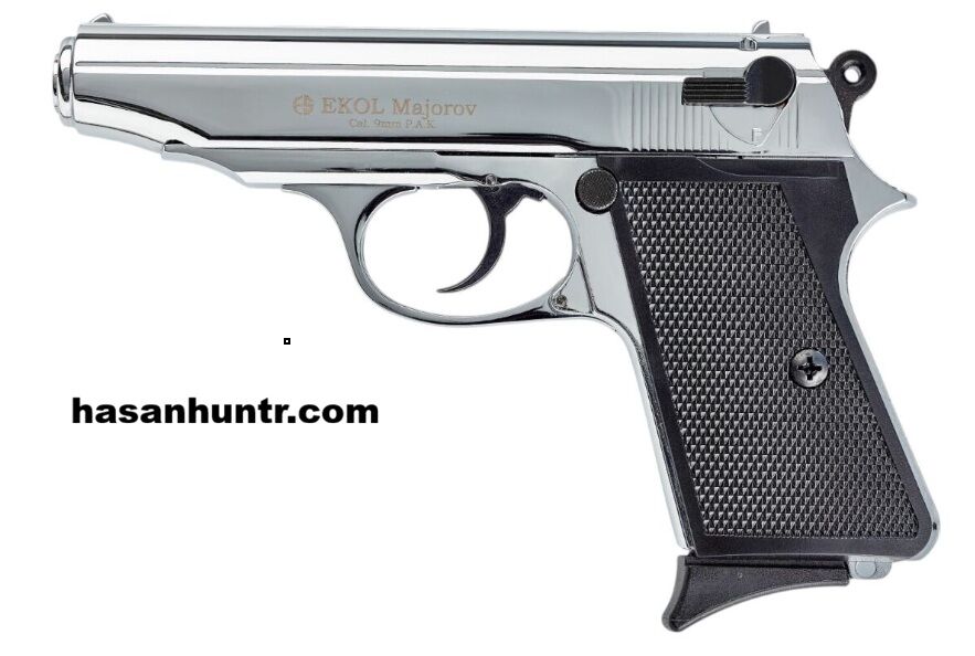 Ekol Voltran Majarov Kurusıkı Tabanca – Parlak Krom9mm