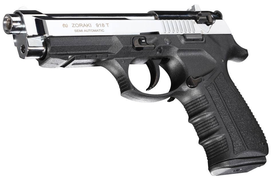 ZORAKİ 918-T MODEL 9MM KURUSIKI PARLAK  KROM