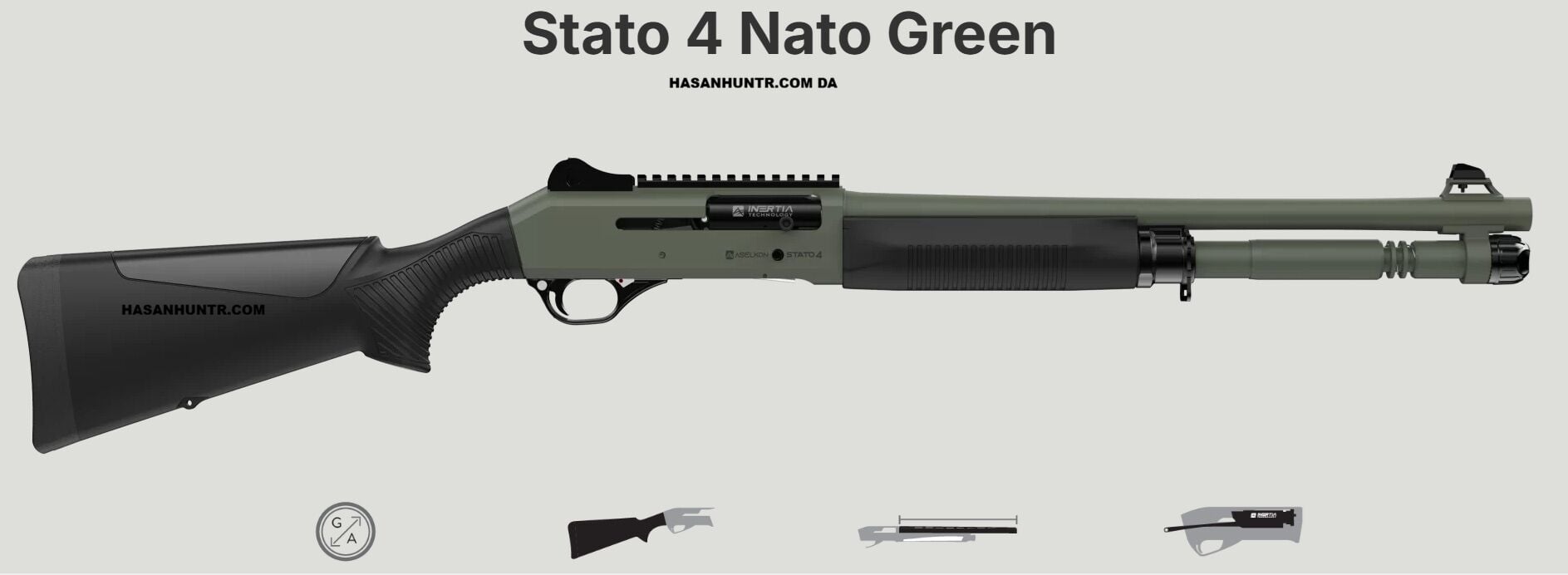 ASELKON Stato 4 Nato Green ( S4) AV TÜFEĞİ