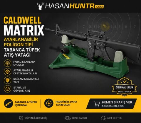 Caldwell Caldwell Matrix Shooting Rest Ayarlanabilir Tabanca ve Tüfek Atış Desteği
