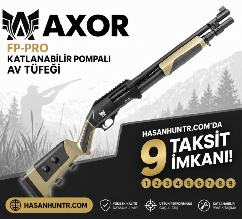 AXOR FP-PRO KATLANABİLİR POMPALI AV TÜFEĞİ