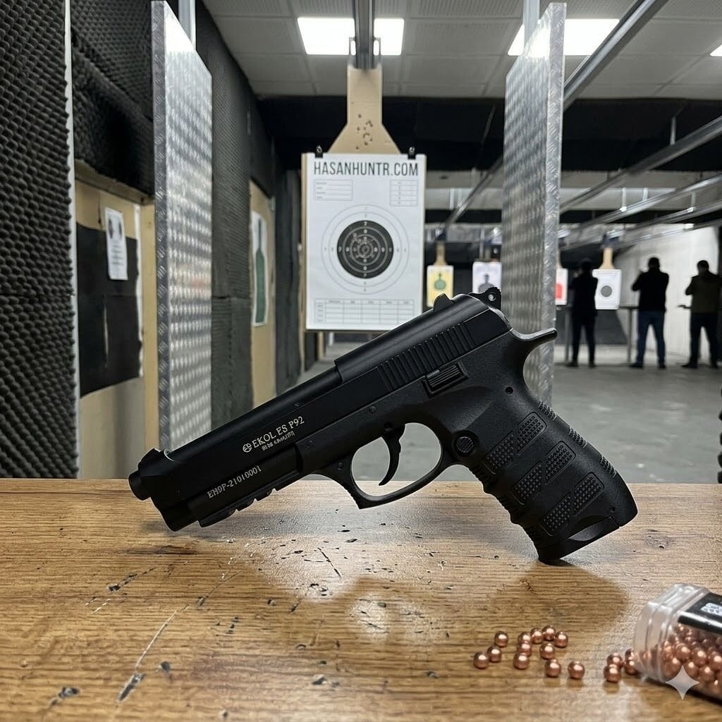 Ekol S P92 Polimer Siyah Havalı Tabanca