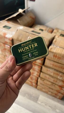 Skypellets Hunter Premium 6.35 mm Havalı Tüfek Saçma Pellet (110 Adet)