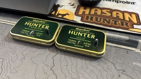 Skypellets Hunter Premium 6.35 mm Havalı Tüfek Saçma Pellet (110 Adet)