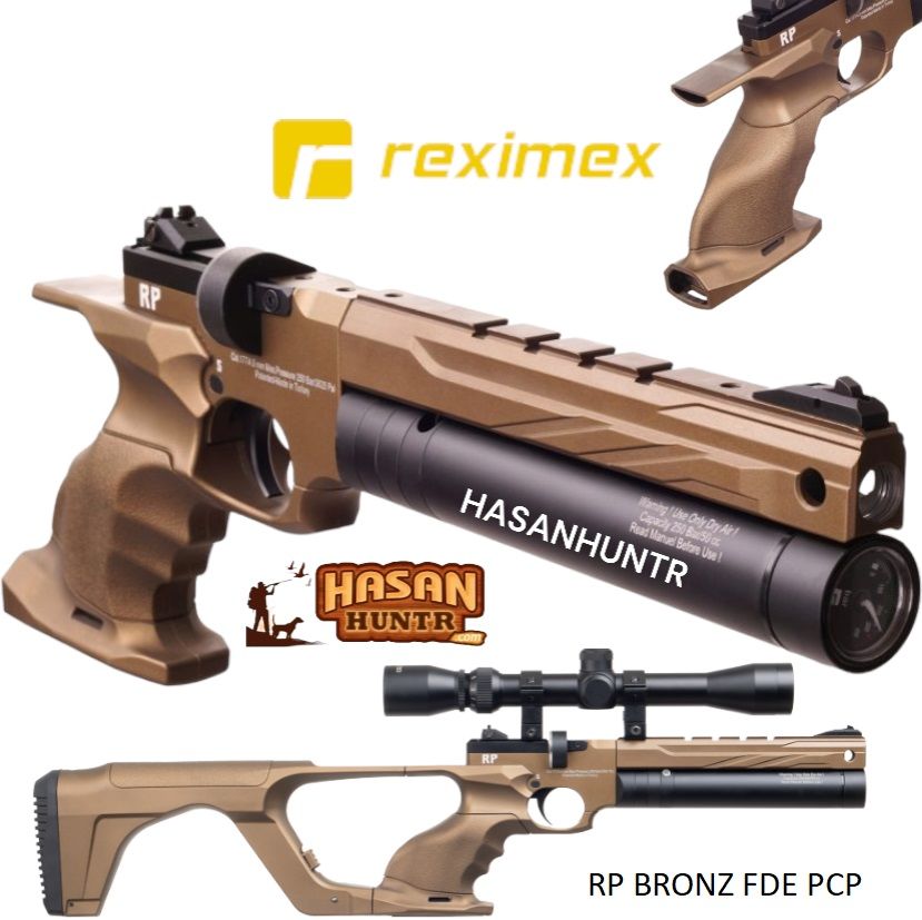 RP REXİMEX FDE/ BRONZ 4,5/5,5 HAVALI PCP TABANCA