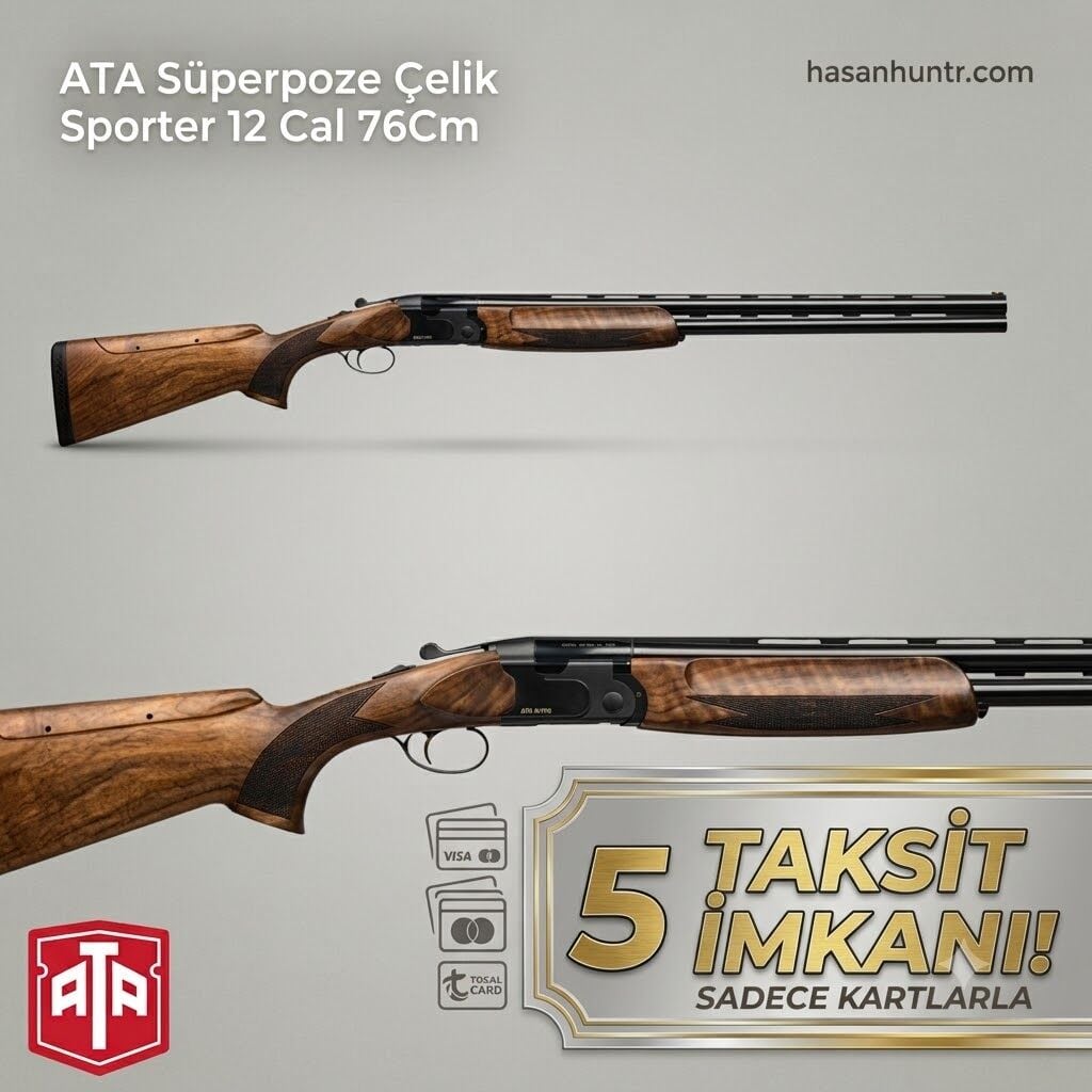 ATA Süperpoze Çelik Sporter 12 Cal 76Cm Av Tüfeği