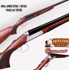KRAL ÇİFTE SİYAH/BEYAZ KASA 12 CALİBRE