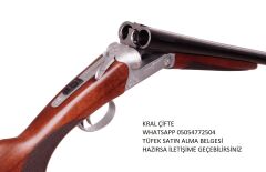 KRAL ÇİFTE SİYAH/BEYAZ KASA 12 CALİBRE