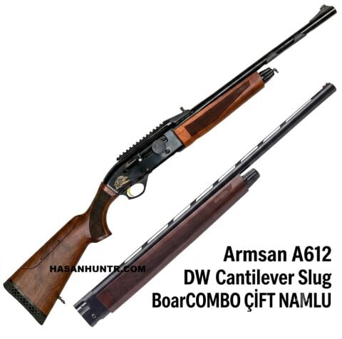 Armsan A612 DW Cantilever Slug Boar (COMBO) ÇİFT NAMLU