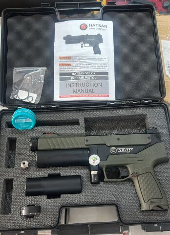 Hatsan Velox OD Green 5,5mm Pcp Havalı Tabanca