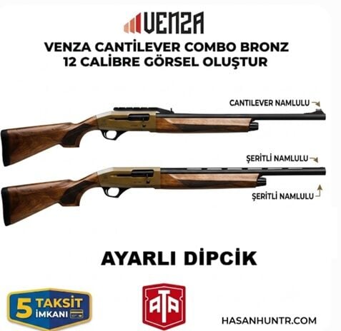 ATA Venza Bronz Ağaç Canti. combo ayarlı dipcik
