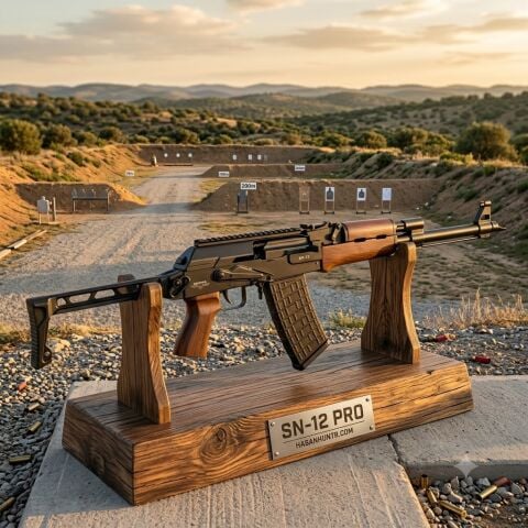 Sniper SN-12 Pro Ahşap Şarjörlü Av Tüfeği