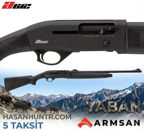 ARMSAN A612 SENTETİK SLUG YARI OTOMATİK AV TÜFEĞİ