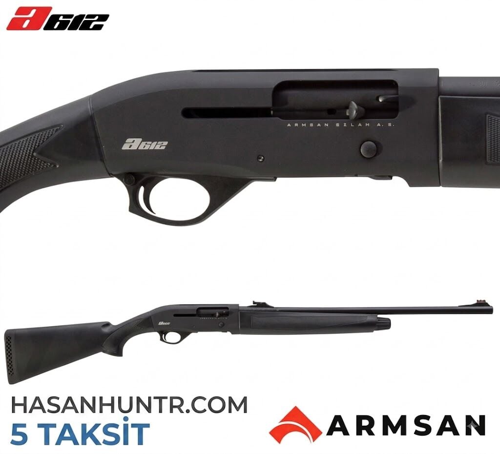 ARMSAN A612 SENTETİK SLUG YARI OTOMATİK AV TÜFEĞİ