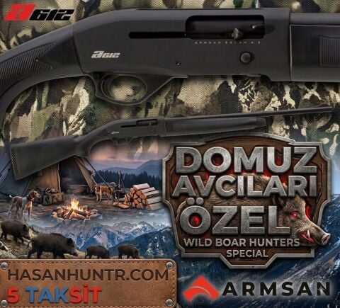 ARMSAN A612 SENTETİK SLUG YARI OTOMATİK AV TÜFEĞİ