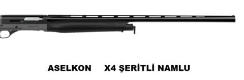 ASELKON X4 ŞERİTLİ YEDEK NAMLU