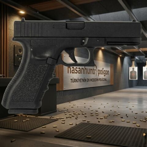 Rubino RBN-GL17 Blowback Siyah Havalı Tabanca
