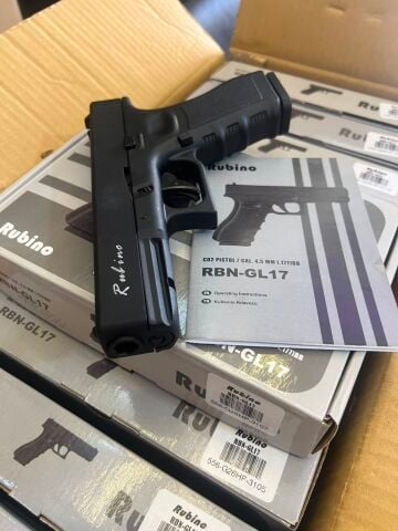 Rubino RBN-GL17 Blowback Siyah Havalı Tabanca