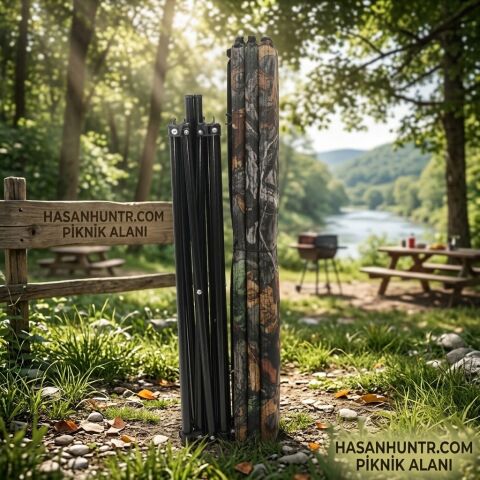 Gray Wolf Katlanır Kamp Masası (Orman Desen)
