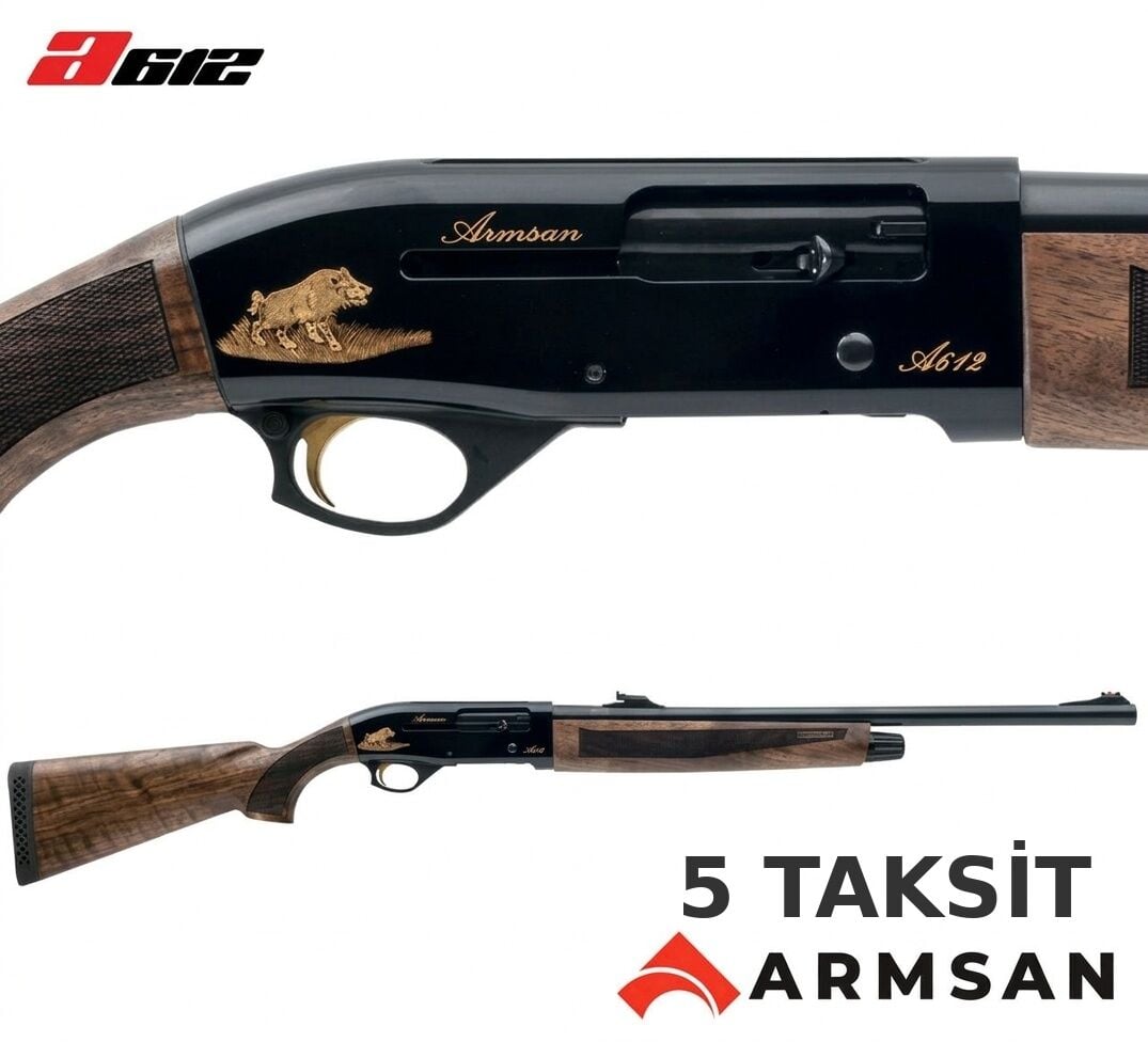 ARMSAN A612 W SLUG BOAR YARI OTOMATİK AV TÜFEĞİ