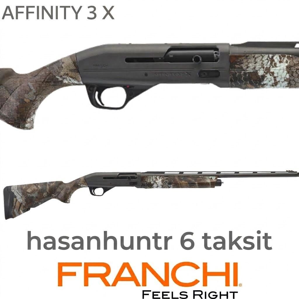 Franchi Affinity 3 X Elite Cobalt Camo Optifade Timber Otomatik Av Tüfeği