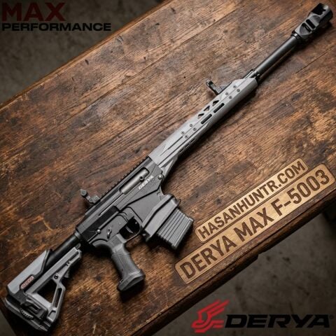 Derya Max F-5003 Gri Şarjörlü Av Tüfeği