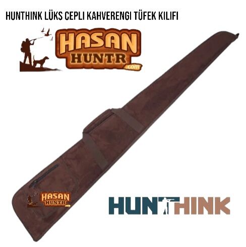 Hunthink Lüks Cepli Kahverengi Tüfek Kılıfı.