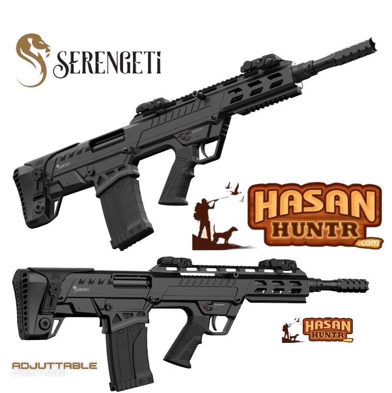 SERENGETİ BULLBUP SİYAH 12 CALİBRE AV TÜFEĞİ