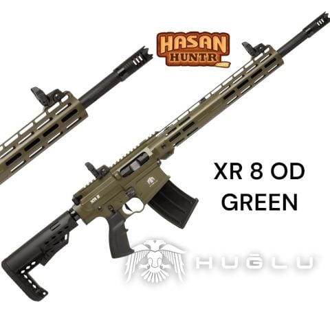 HUĞLU XR 8 OD GREEN ŞARJÖRLÜ AV TÜFEĞİ