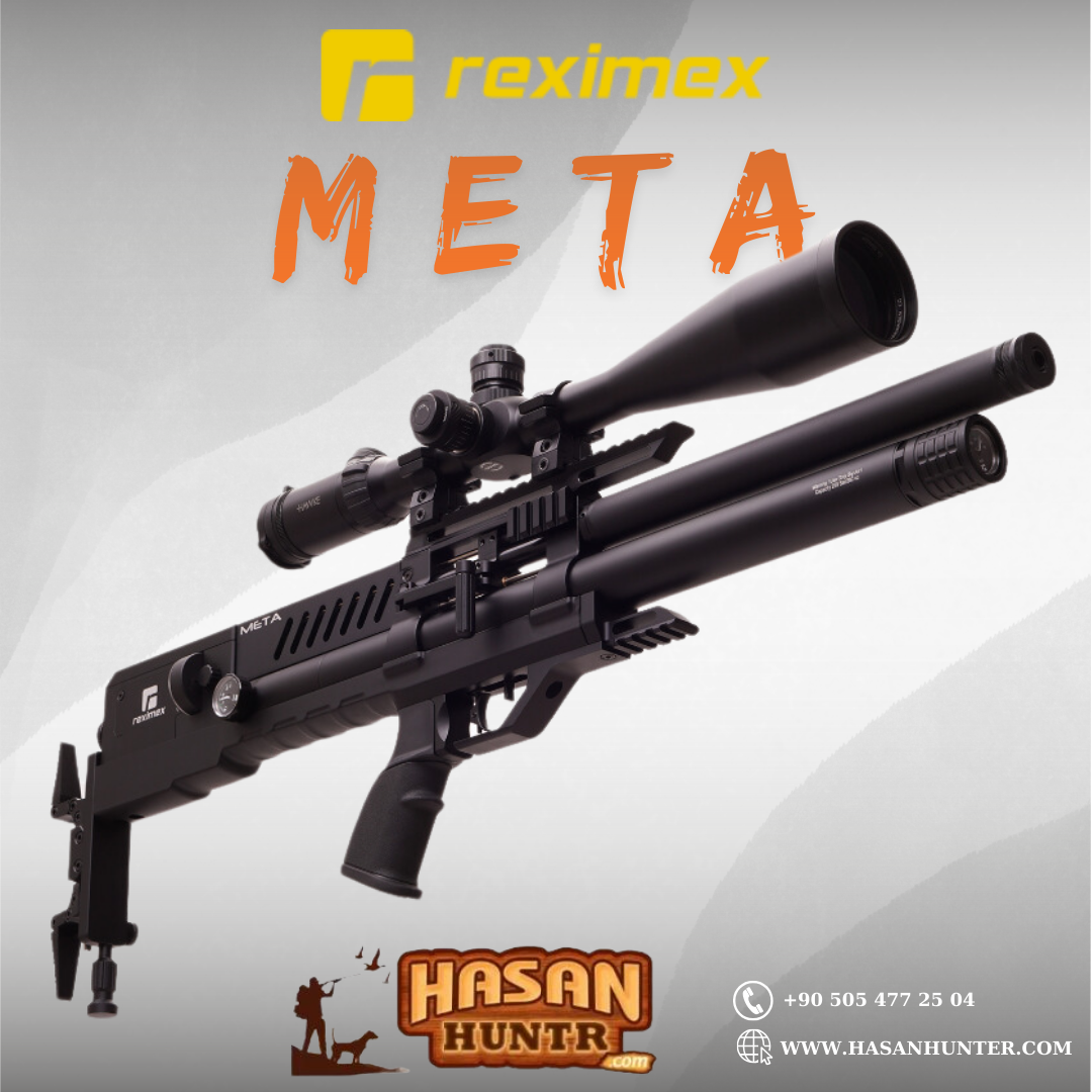 REXİMEX META SİYAH  PCP HAVALI TÜFEK
