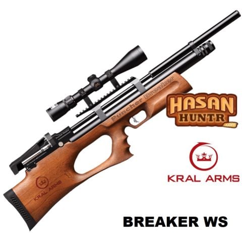 KRAL ARMS Breaker WS  Puncher PCP HAVALI HEDEF TÜFEĞİ