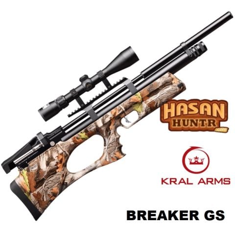 KRAL ARMS BREAKER GS KAMUFLAJ PCP HEDEF TÜFEĞİ