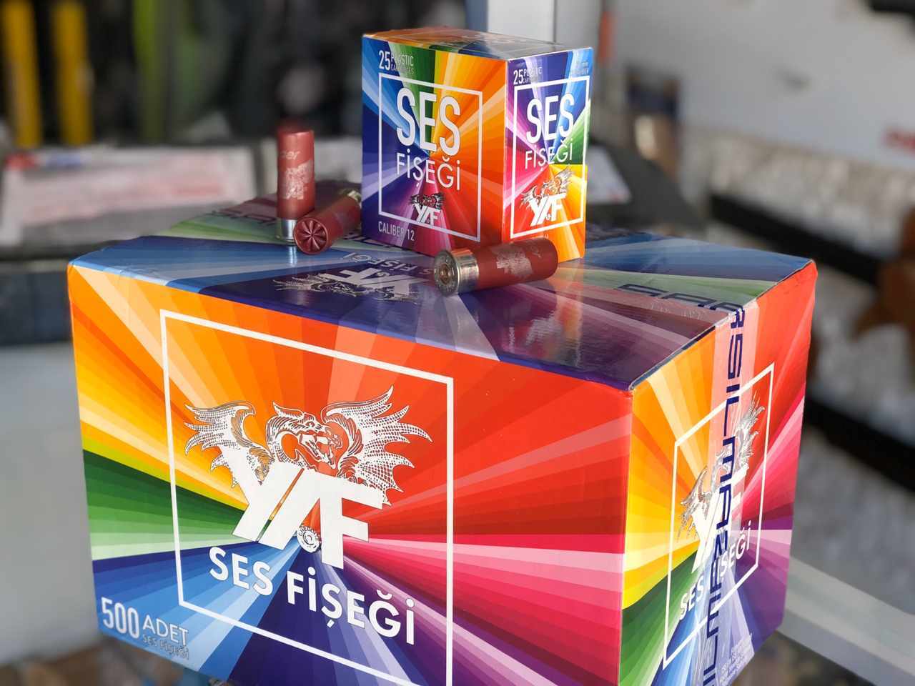 YAF 12 Kalibre Ses Fişeği 20 KUTU