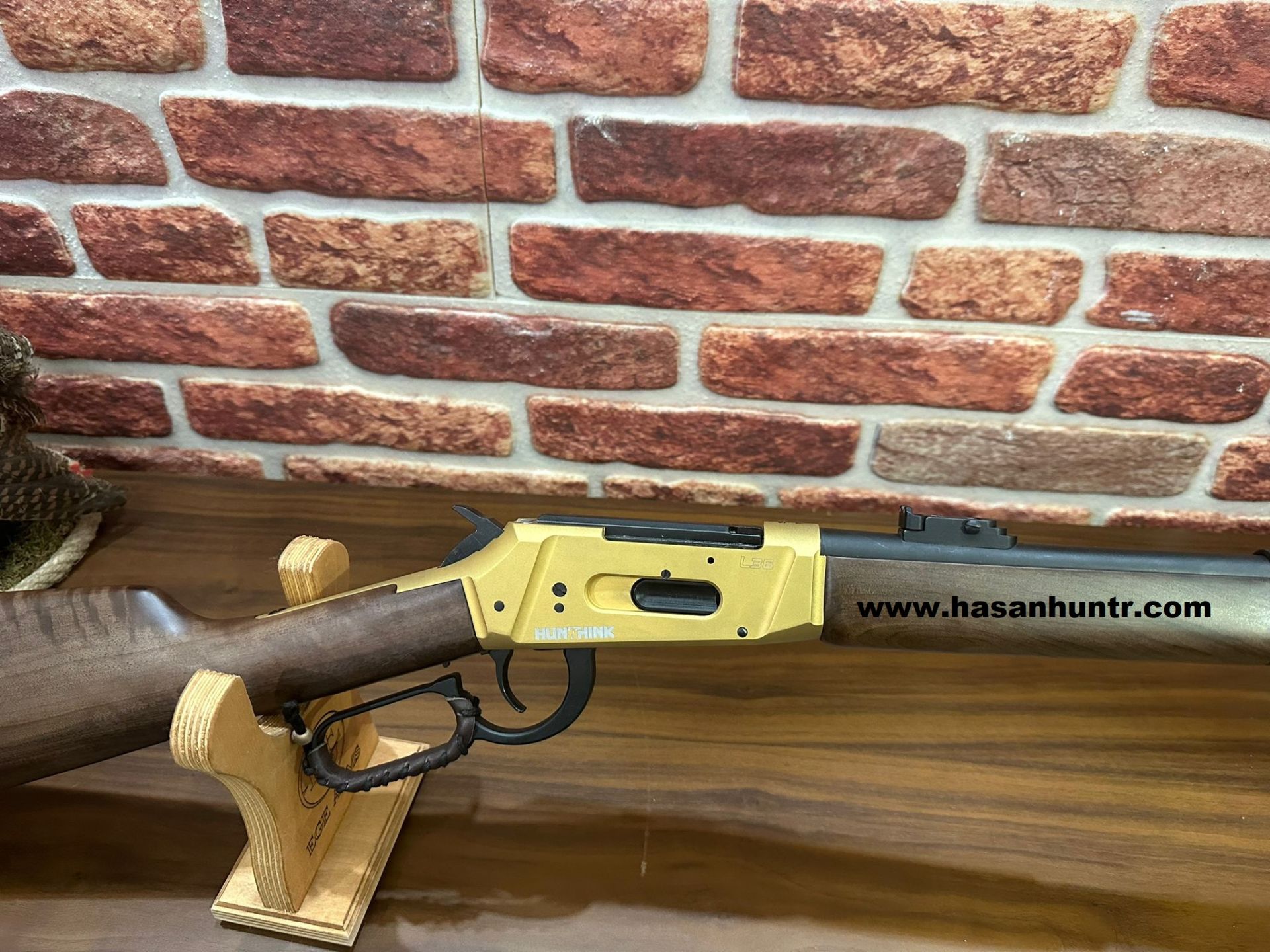 HUNTHINK LEVER ACTION GOLD 36 KALİBRE AV TÜFEĞİ (ALÜMİNYUM)
