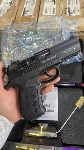 ZORAKI 2918 SİYAH KURUSIKI SES TABANCASI