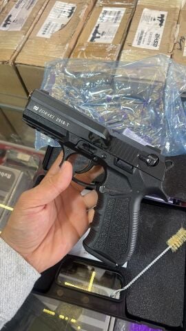 ZORAKI 2918 SİYAH KURUSIKI SES TABANCASI