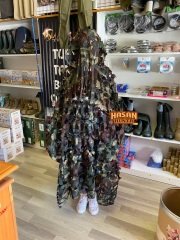 ERSAV KAMUFLAJ GİZLENME AĞI TAM BOY ORMAN KAMUFLAJ