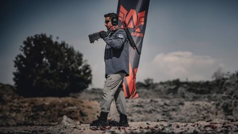 AXOR ARMS KIRMALI OTOMATİK AV TÜFEĞİ KIRMIZI ESKİTMELİ KASA