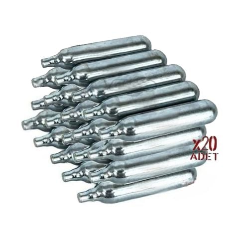 20 Adet 12gr CO2 Havalı Tüpü