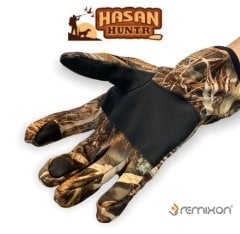 Remixon Softshell Eldiven Sazlık Kamuflaj