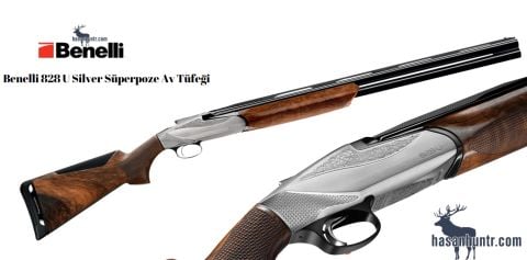 Benelli 828 U Silver Süperpoze Av Tüfeği